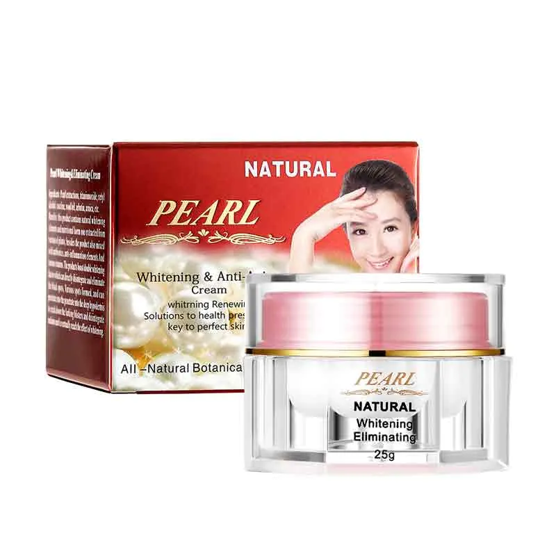 2Pcs- Natural Pearl Whitening Night Cream